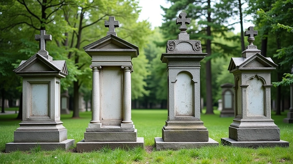 Četri monumenti blakus blakus, parādot arhitektūras evolūciju cauri gadsimtiem